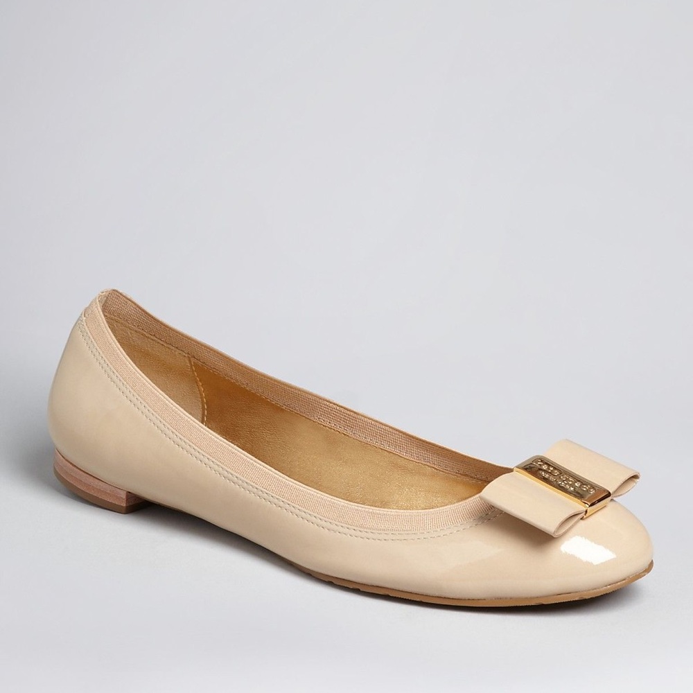 kate spade new york Round Logo Toe Ballet Flats